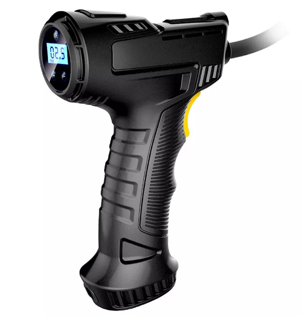 Compresor portabil, Zola®, 120W, ecran digital, negru, duze de umflare incluse Compresor portabil, Zola®, 120W, ecran digital, negru, duze de umflare incluse